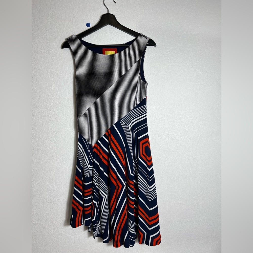Anthropologie Maeve‎ Cameron Asymmetrical Dress high low XS